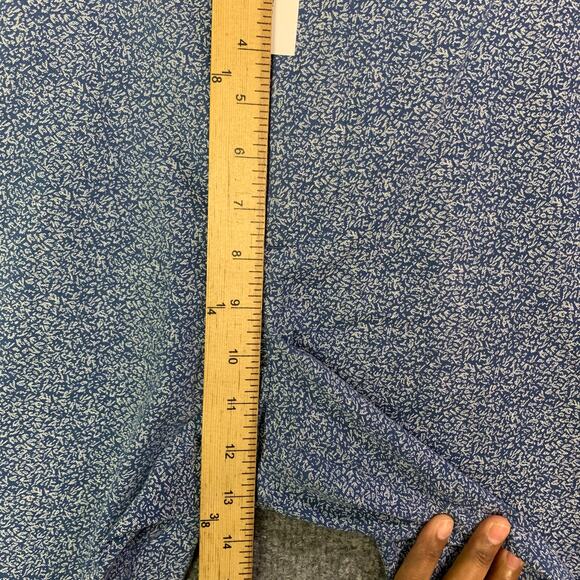 NWT Banana Republic Men’s Sz 35 AIDEN STRETCH‎ MULTI BLUE PRINT SHORTS - Picture 5 of 9